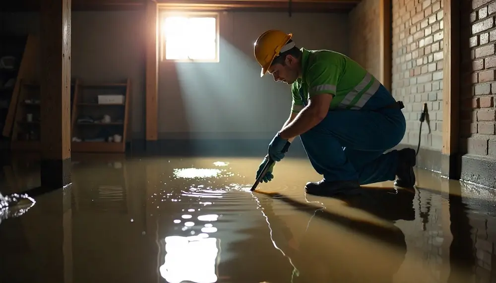 Professional water damage restoration services in Marshallville, GA